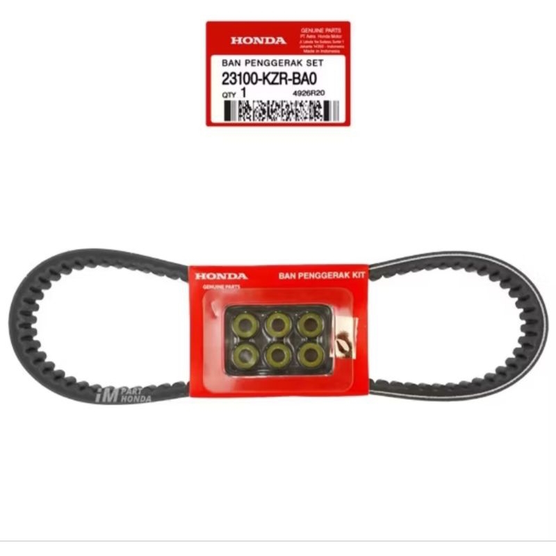 V BELT VANBELT ONLY SET ROLLER HONDA VARIO 125 OLD (KODE 23100-KZR-BA0) ORI ORIGINAL HONDA AHM