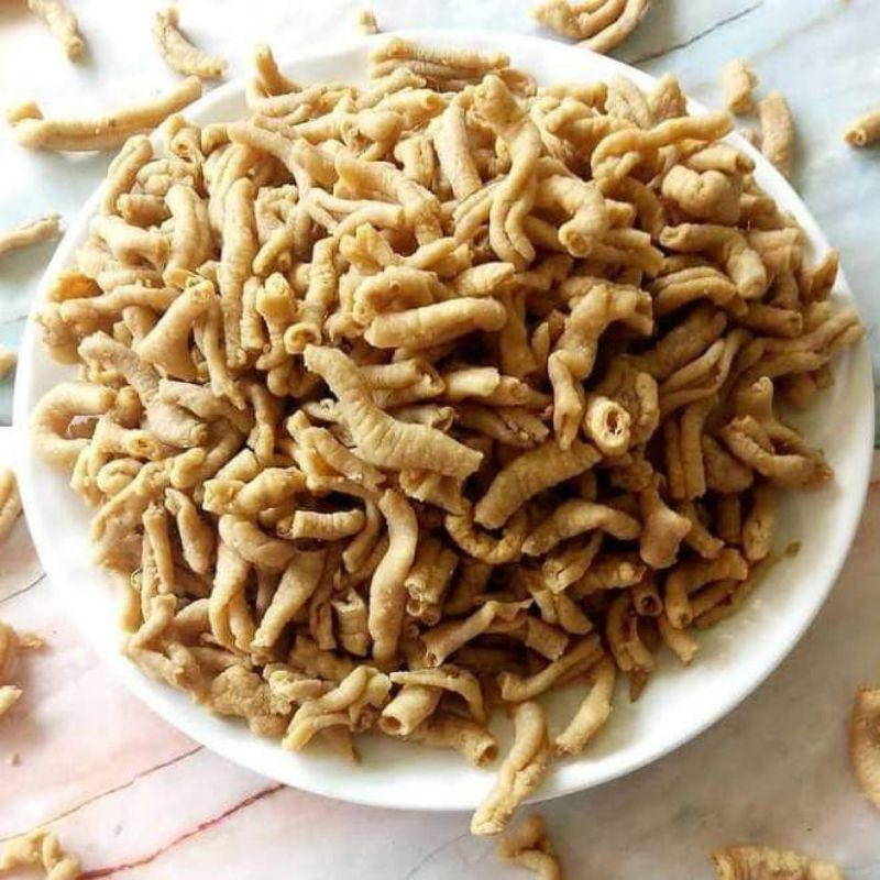 

Usus crispy original Termurah Terenak Kemasan Besar 1Kg / usus crispy 1kg pedas daun jeruk