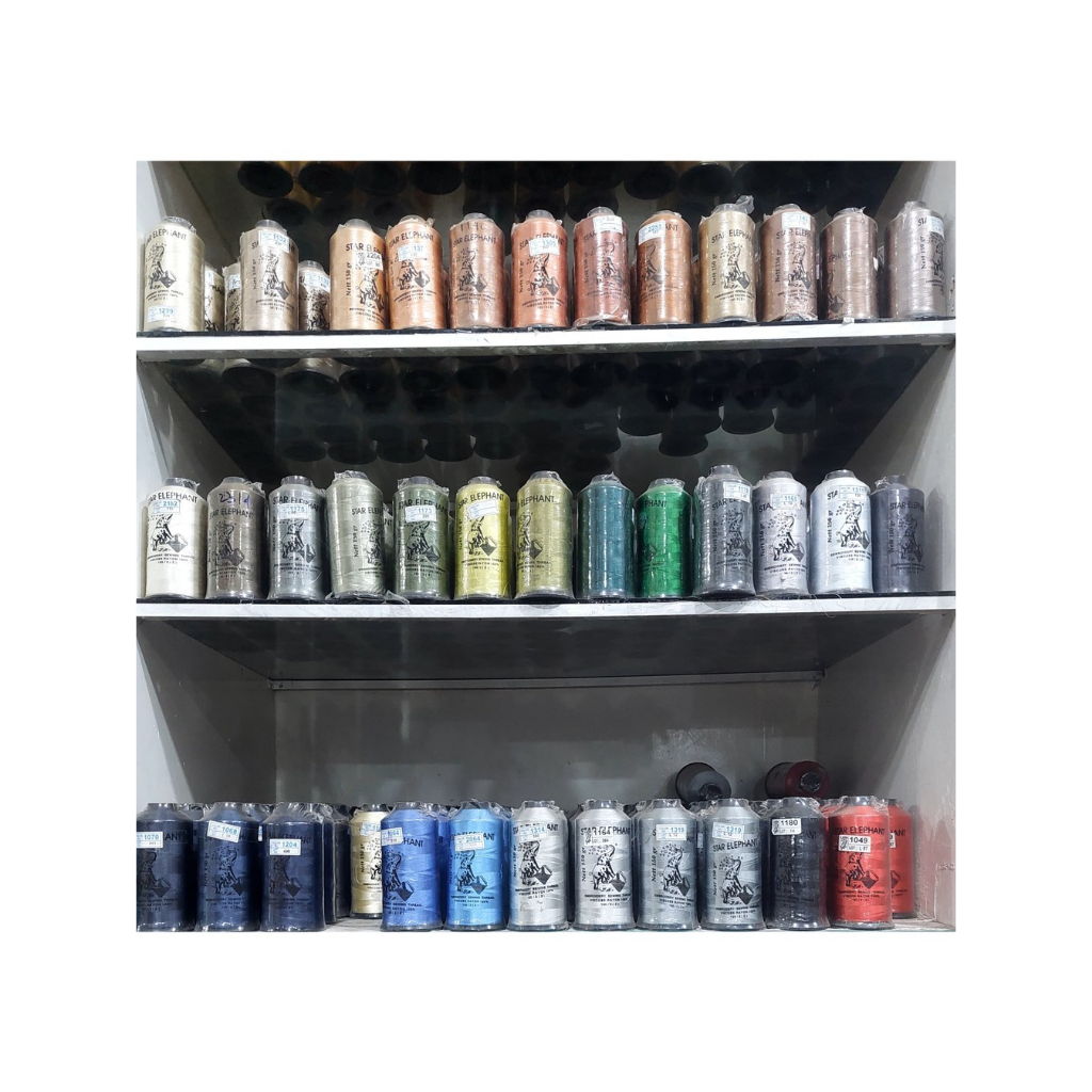 Benang Bordir Rayon 120/2 Star Elephant (150gr)