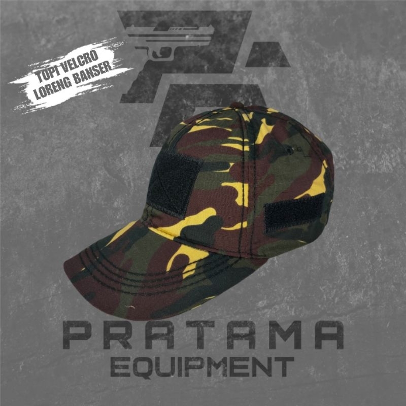 TOPI TACTICAL / TOPI TACTICAL VELCRO / TOPI TACTICAL VELCRO LORENG BANSER