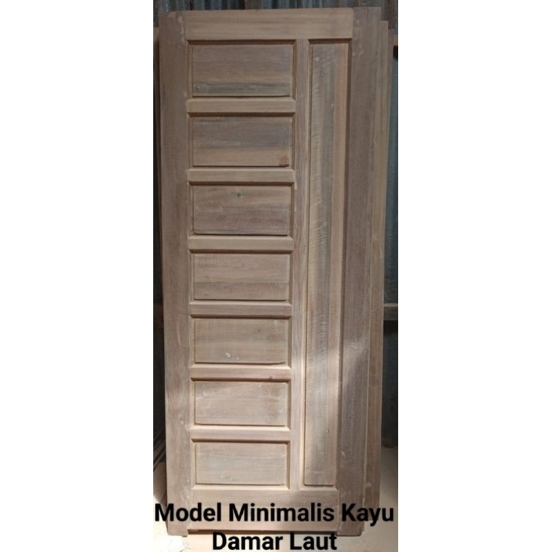 Pintu Kayu Pintu Utama Pintu Depan Damar Laut