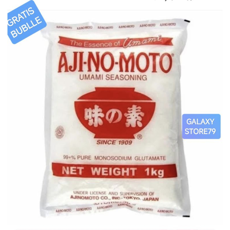 

AJINOMOTO 1 KG PENYEDAP RASA MSG