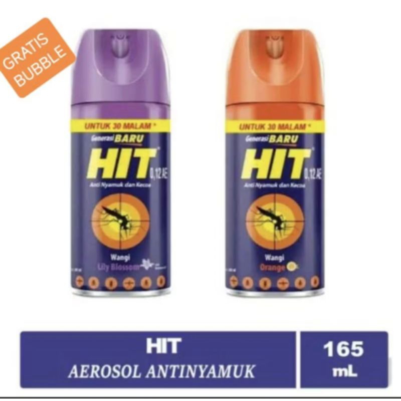 HIT SEMPROT NYAMUK DAN SERANGGA KEMASAN KECIL