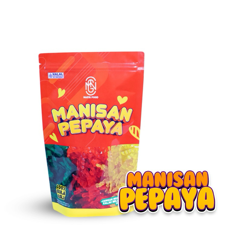 

Manisan pepaya khas tegal 250 gr - 100% buah asli - halal