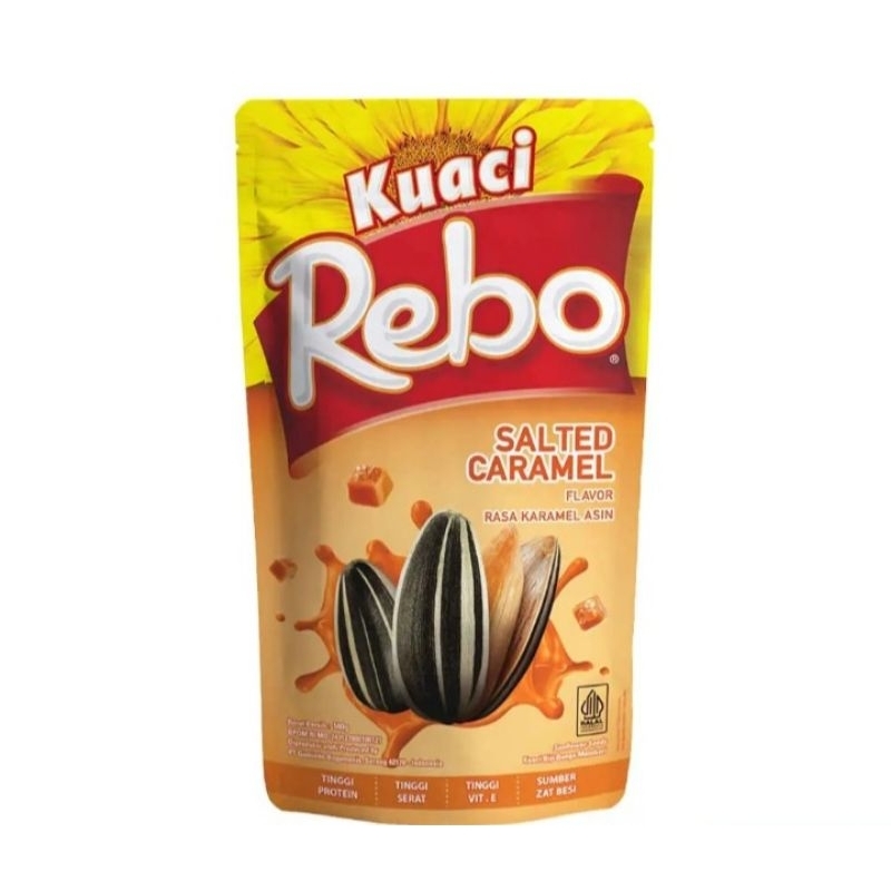 

Rebo Kuaci Caramel 140G