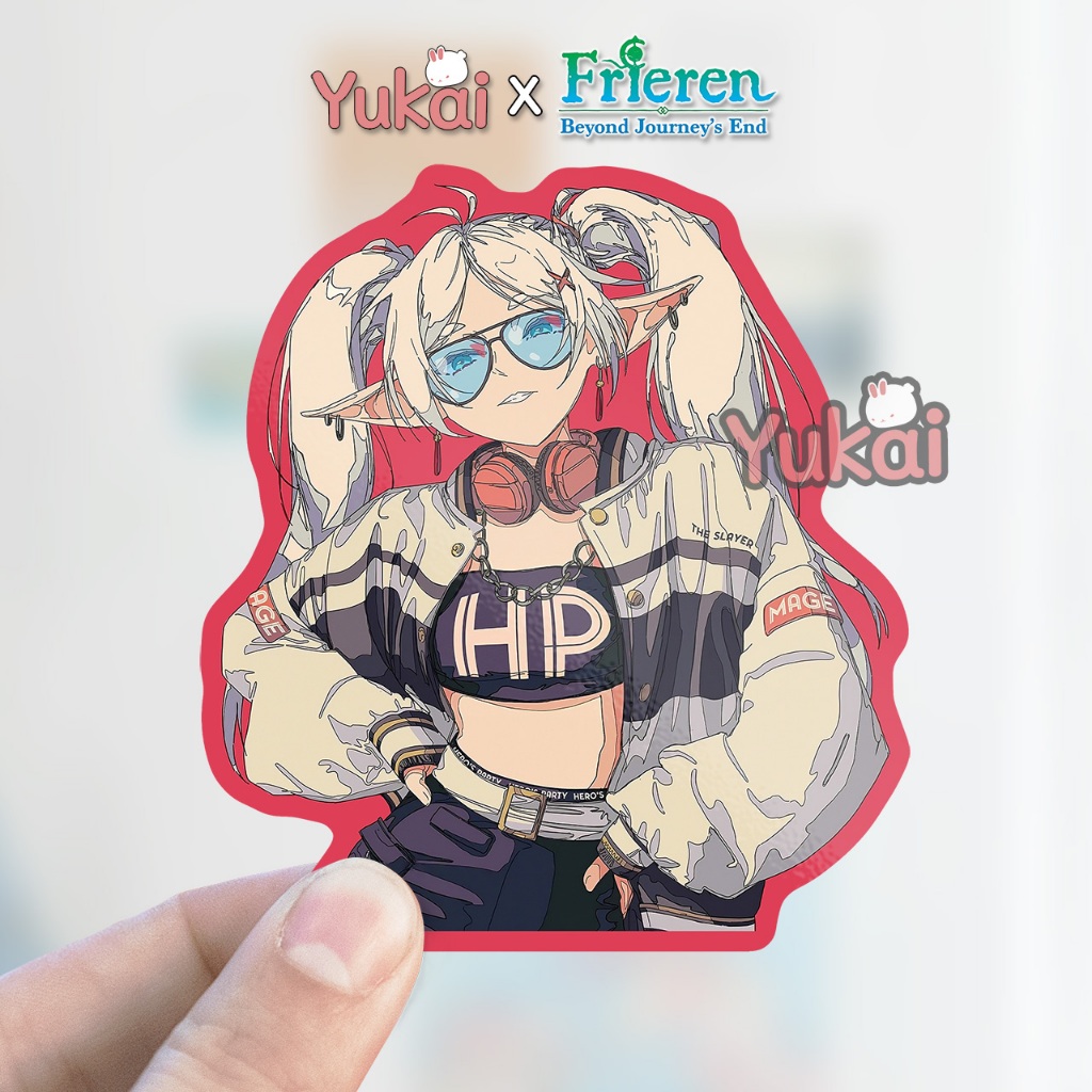 

Stiker Pack Frieren Slayer Edition Premium, Sticker Anime Waterproof