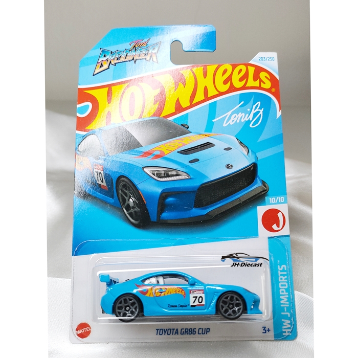 Hotwheels HW Toyota GR86 Cup Biru