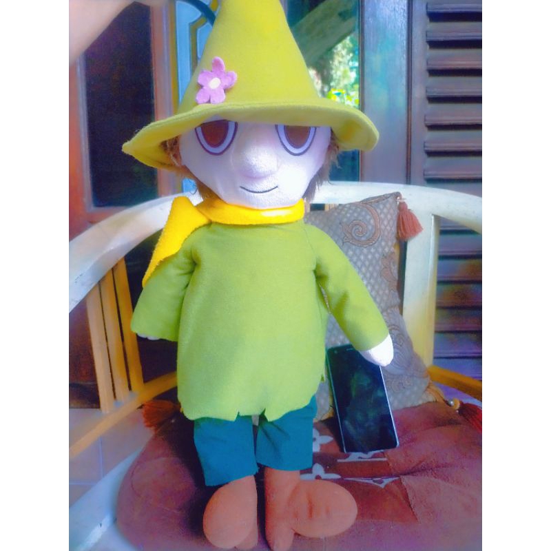 boneka besar jumbo boneka orang ghibli petani orang orangan hijau cowok Boneka Sunafukin snufkin moo