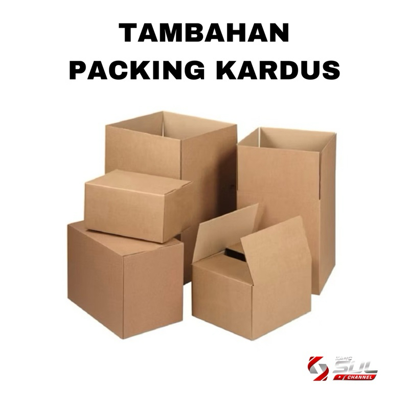 

Packing Kardus dobel Pengaman Paket Anda