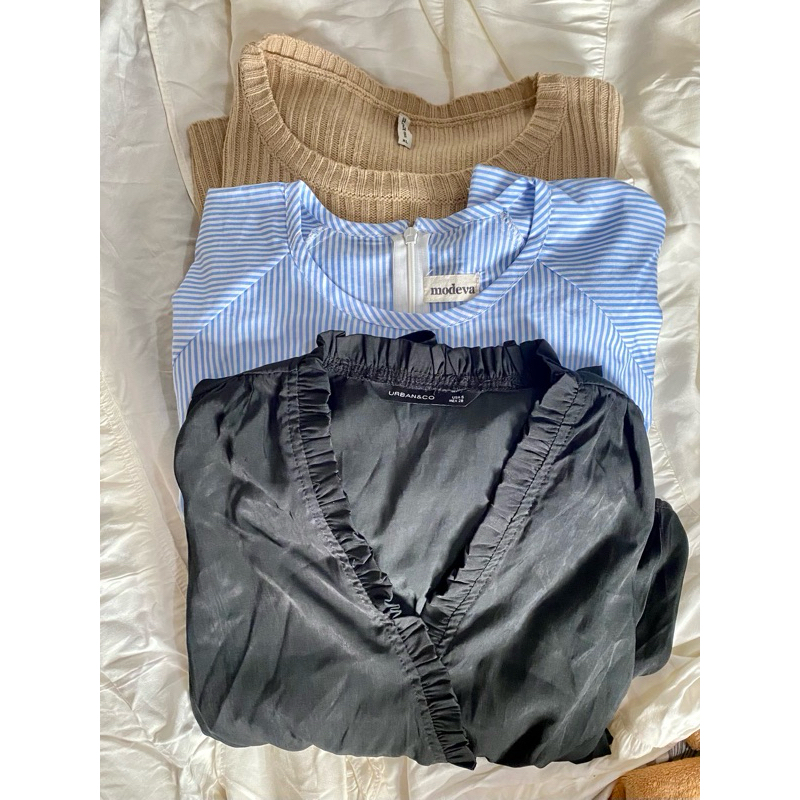 PRELOVED BAJU SWEATER BLOUSE COLORBOX URBAN N CO