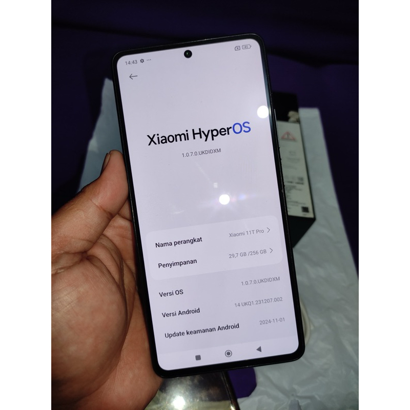 Xiaomi 11 T PRO seken mulus jateng