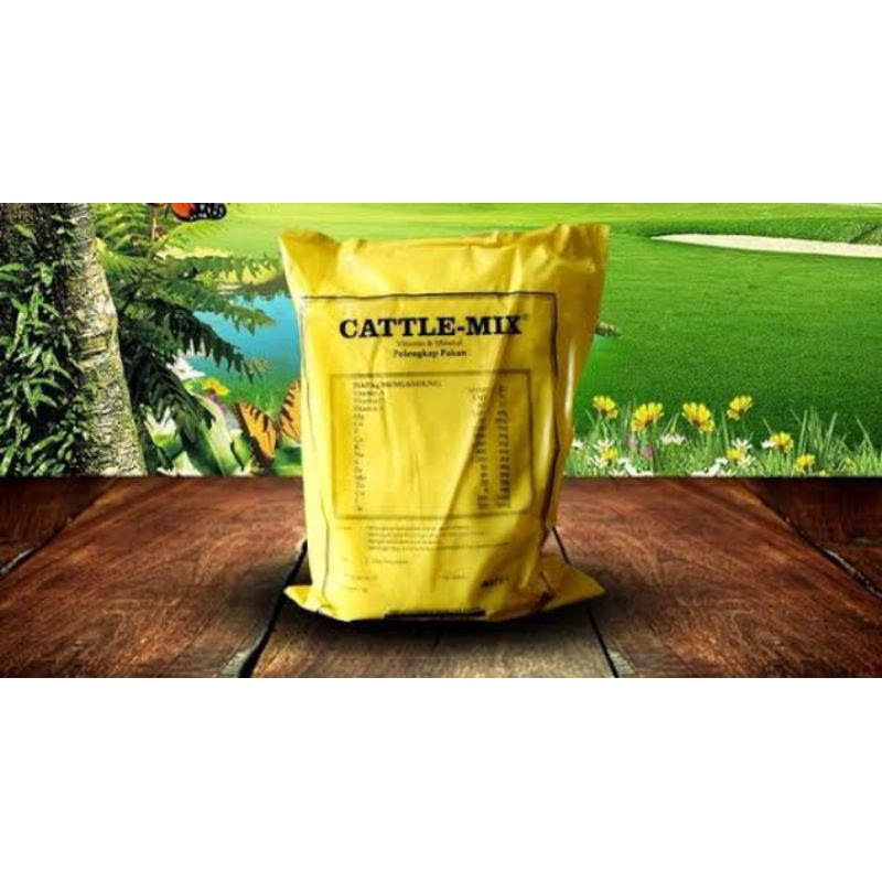 CATTLE MIX PREMIX VITAMIN MINERAL SAPI KAMBING SUPLEMEN