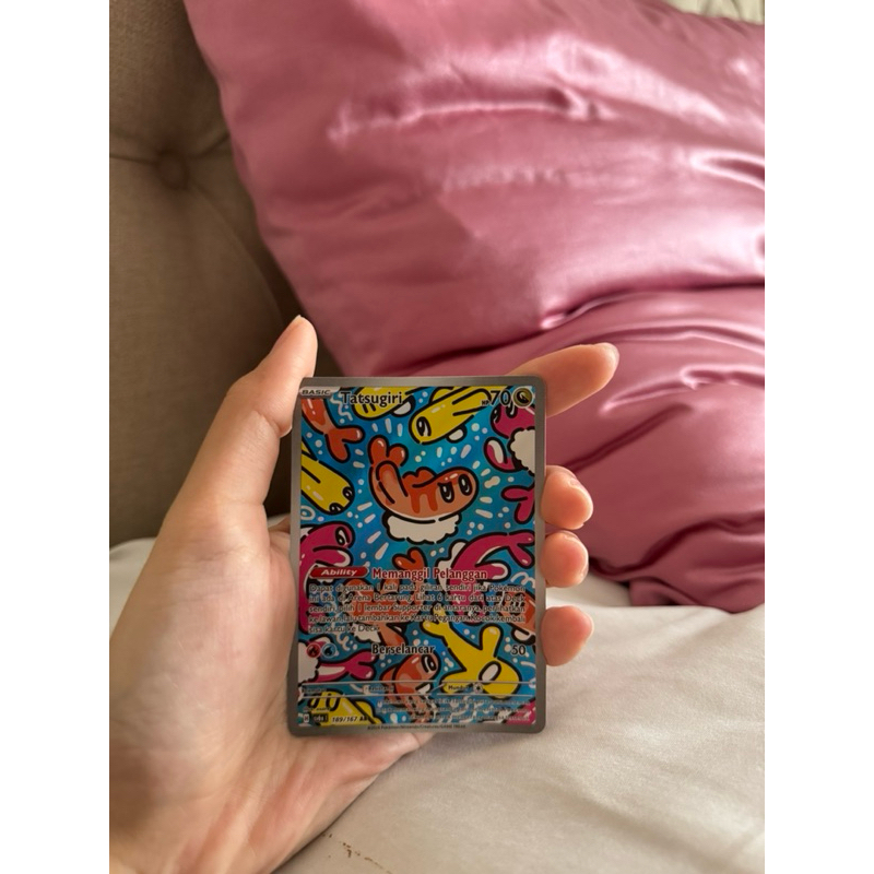 [READY STOCK] Kartu Pokemon TATSUGIRI AR ORI