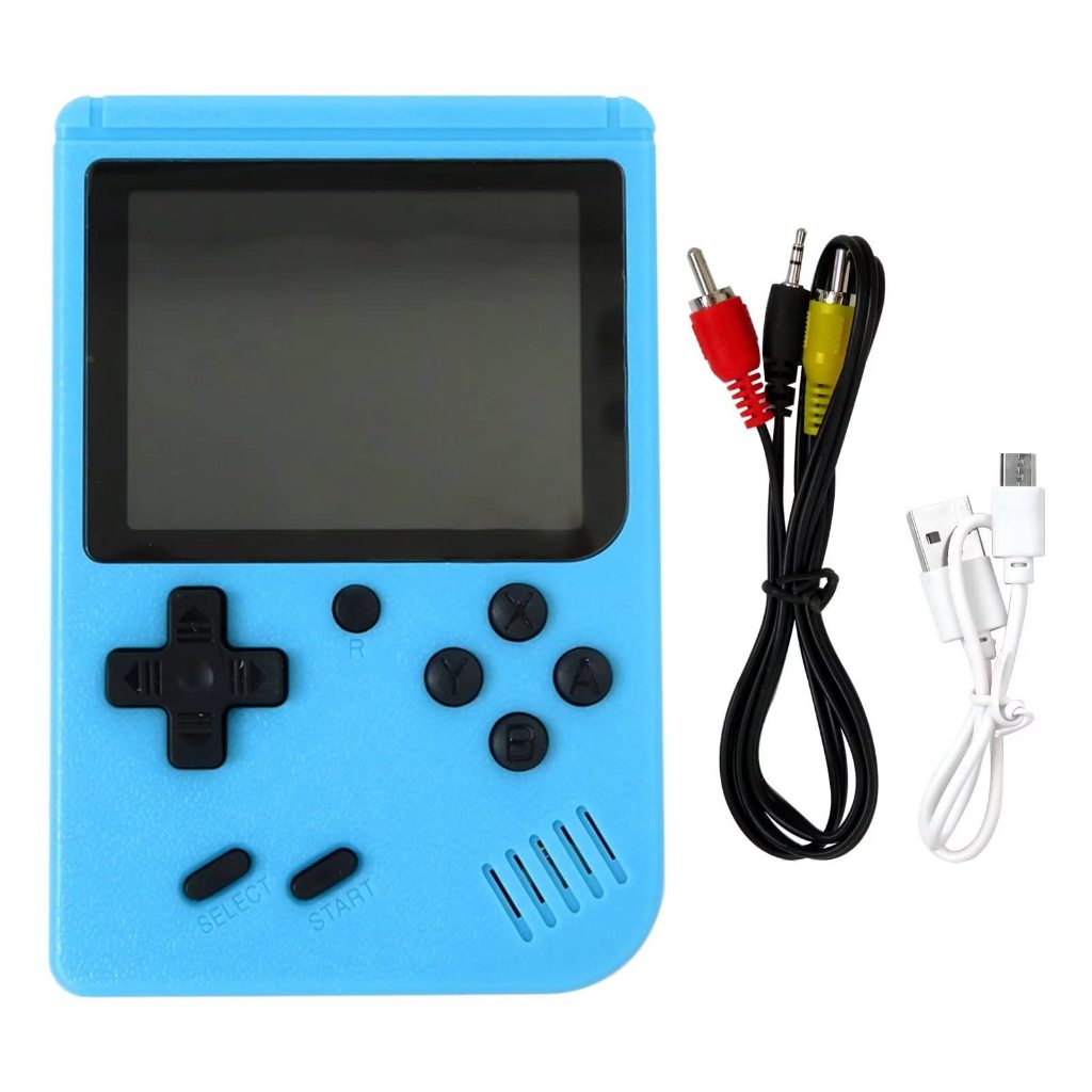 GTI - GAMEBOY Player Retro Mini 400in1 Sup 1 Player 2 Pemain Recharge free Stick 400 Games Game boy 