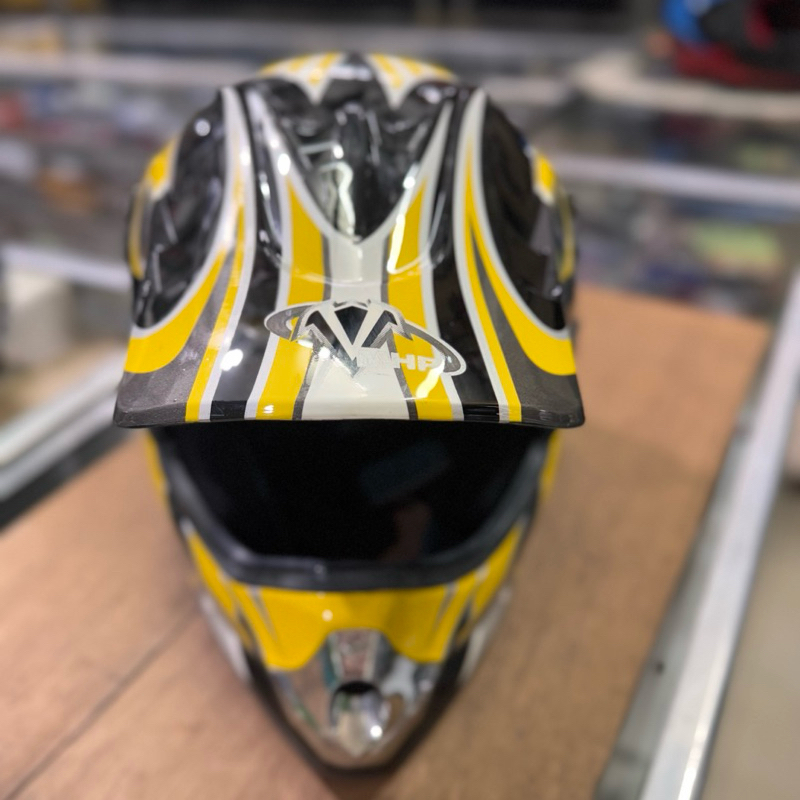 SALE Helm Cross MHR Import Malaysia Yellow size M