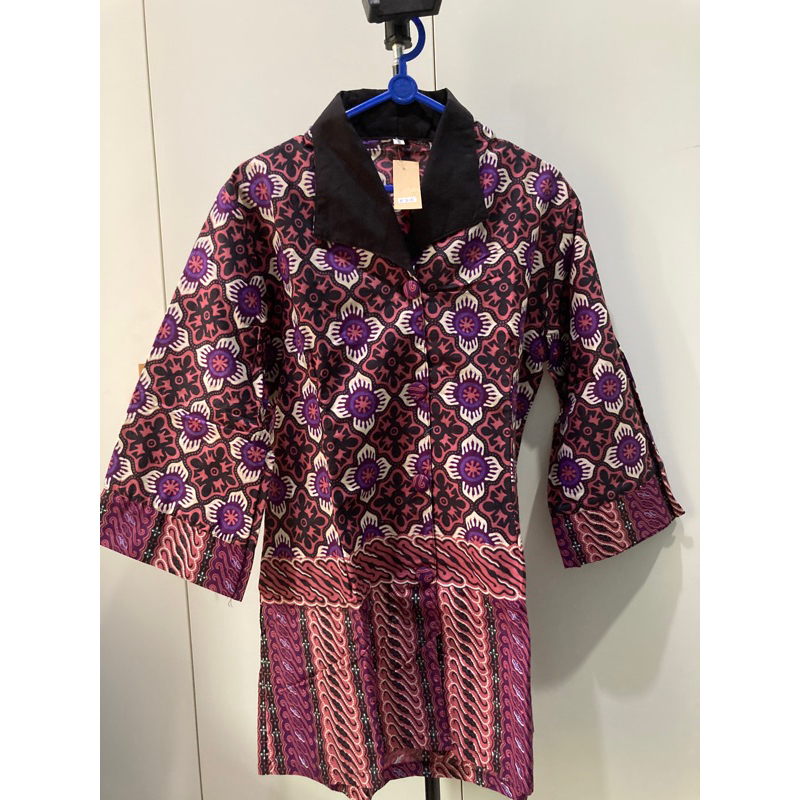 Blus Batik Wanita Lengan Panjang