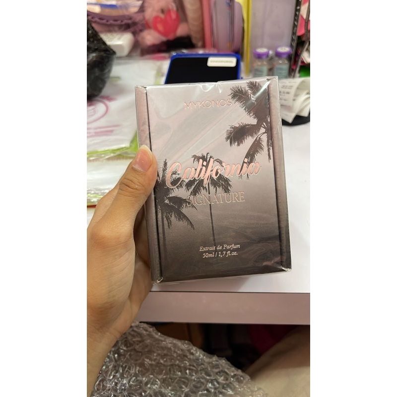 mykonos california signature 100ml dan 50ml