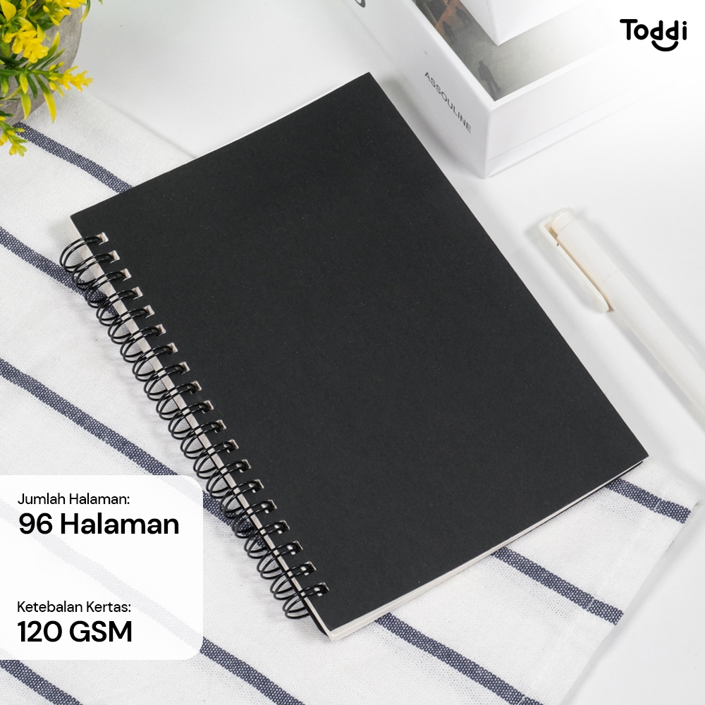 

Perlengkapan Menulis Buku Jurnal Softcover Notebook Diary 120GSM 96 Halaman Blank - BQ-N14