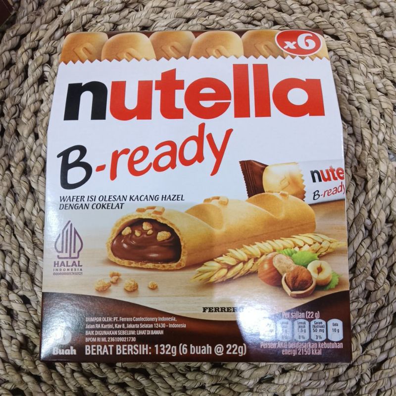 

nutella B ready ferero isi 6