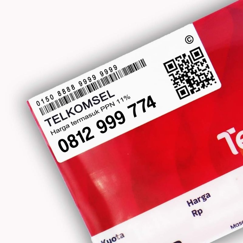 Nomor cantik telkomsel 10 digit seri 999