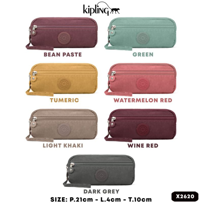 

Dompet Pencase/tempat pensil/pouch kipling