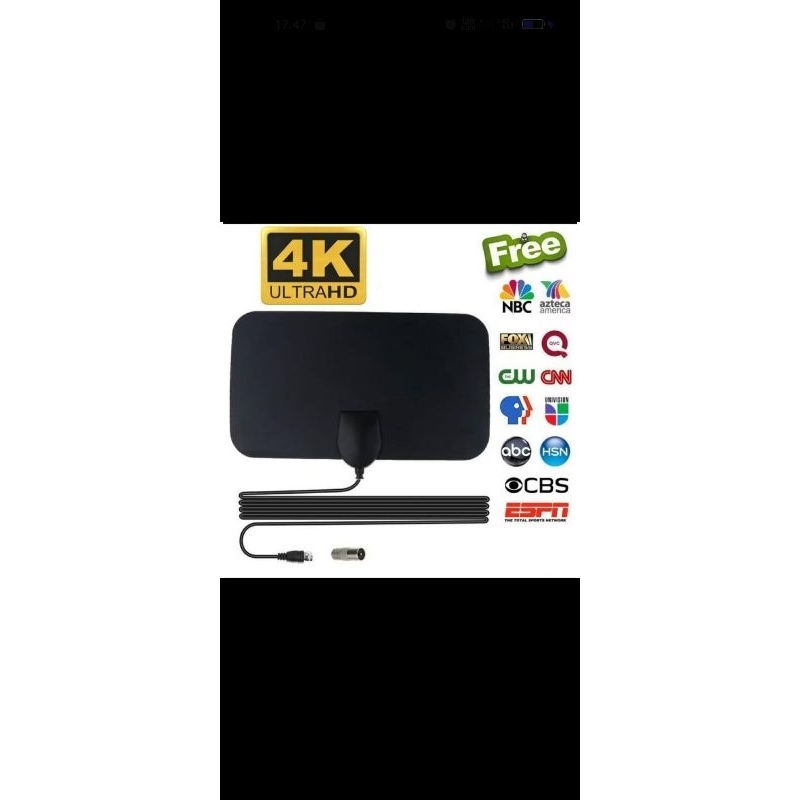 antena digital indoor, antena tv digital hd