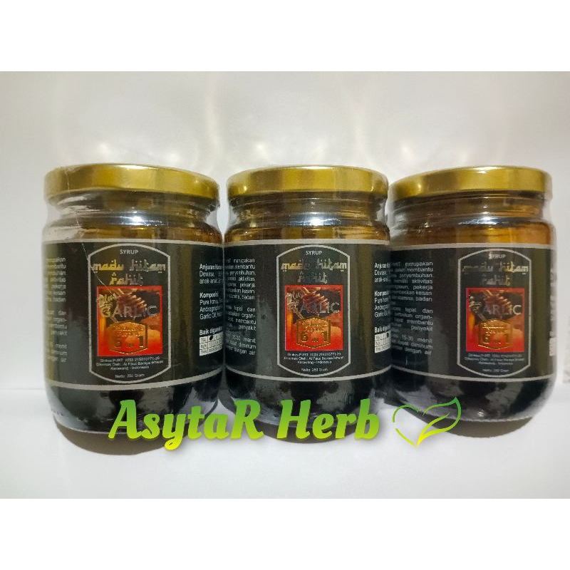 madu Hitam Prima Herbal Plus Garlic 250grm