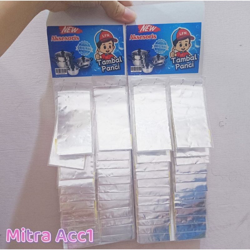 Lem Tambal Panci Aluminium Foil 1Pcs Tambal Panci Anti Panas Sebaguna