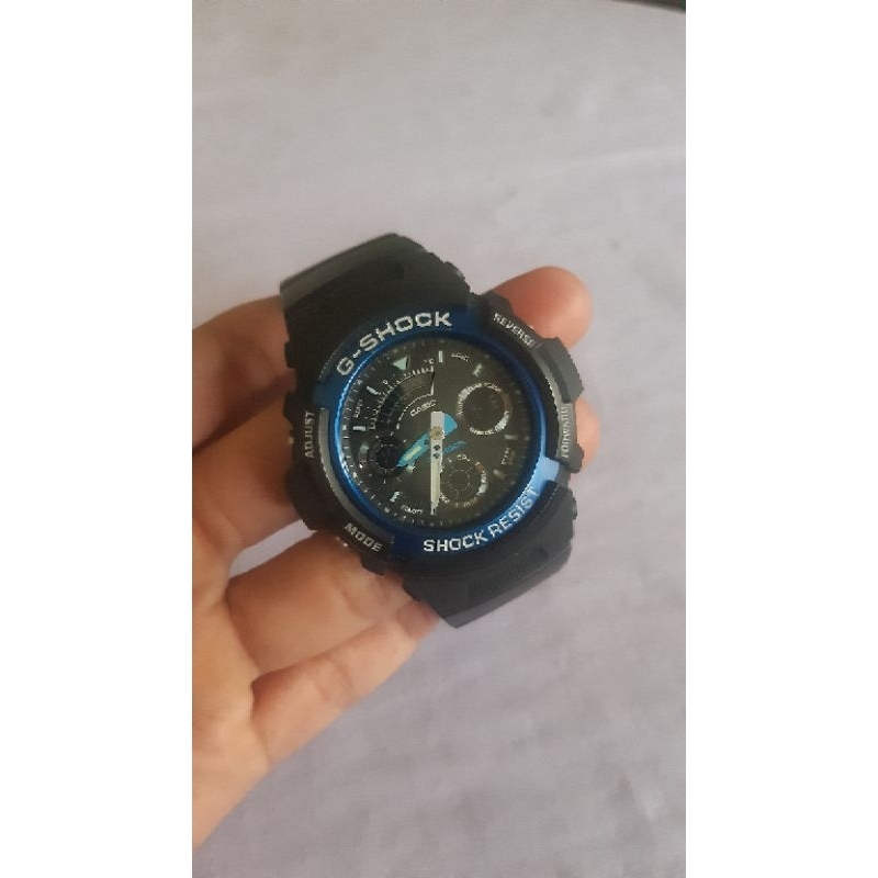 casio gshock aw 591 second