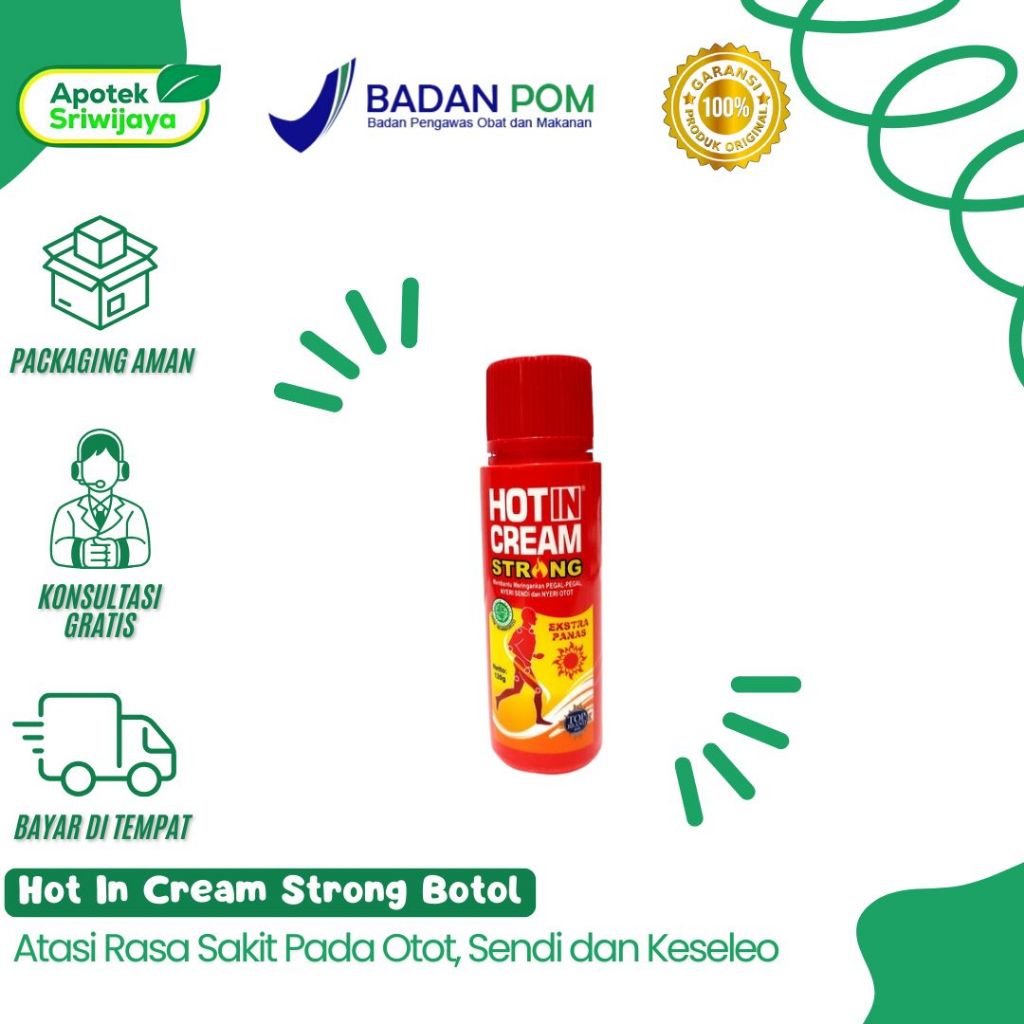 Hot In Cream Strong Botol 60 gram