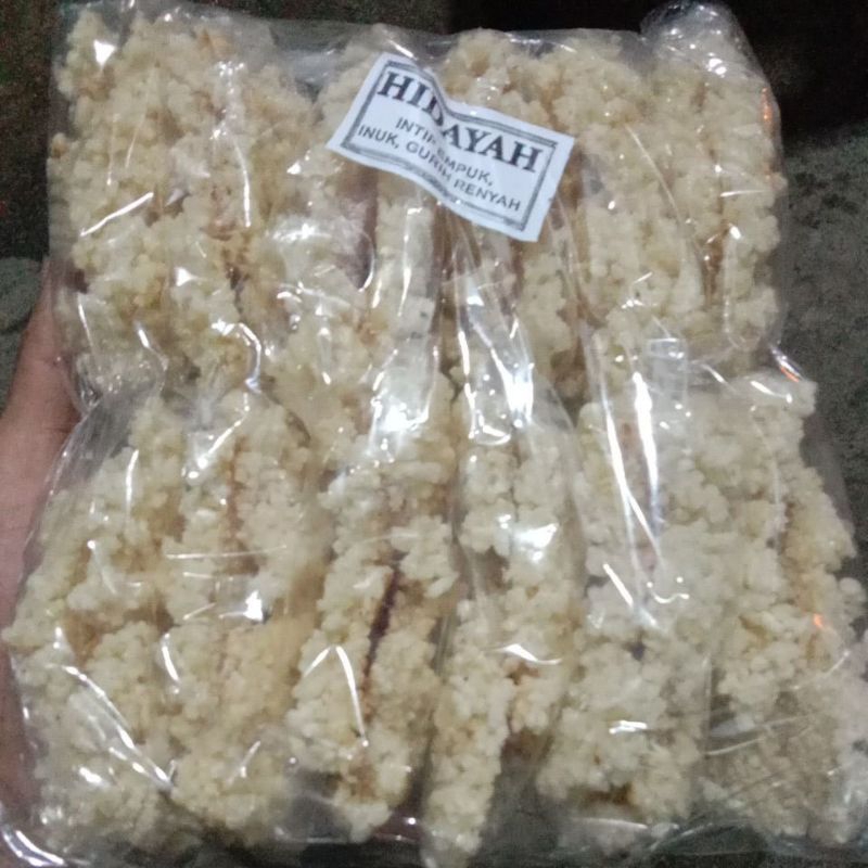 

intip makanan khas Jawa gurih 1set isi 12pcs