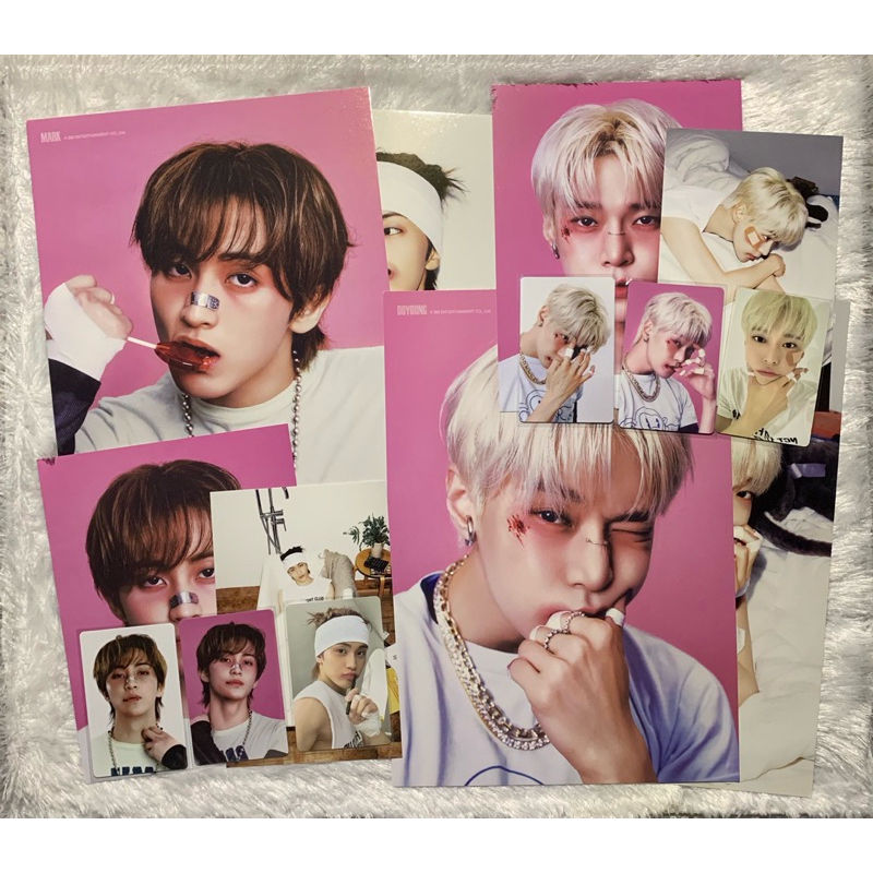 [READY] SEASON GREETING 2025 NCT 127 POB APPLE MUSIC / VERTICAL FLIP MARK HAECHAN / KEYCHAIN POLAROI