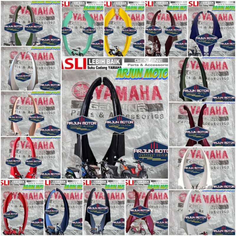 COVER UNDER 2 DAN 3 DEK BAWAH KANAN KIRI FINO FI 125 MIO FINO 125  BJ8-F8385-00 BJ8-F8395-00 ORIGINA