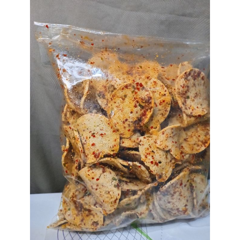 

1 kg Basreng coin pedas daun jeruk // basreng viral