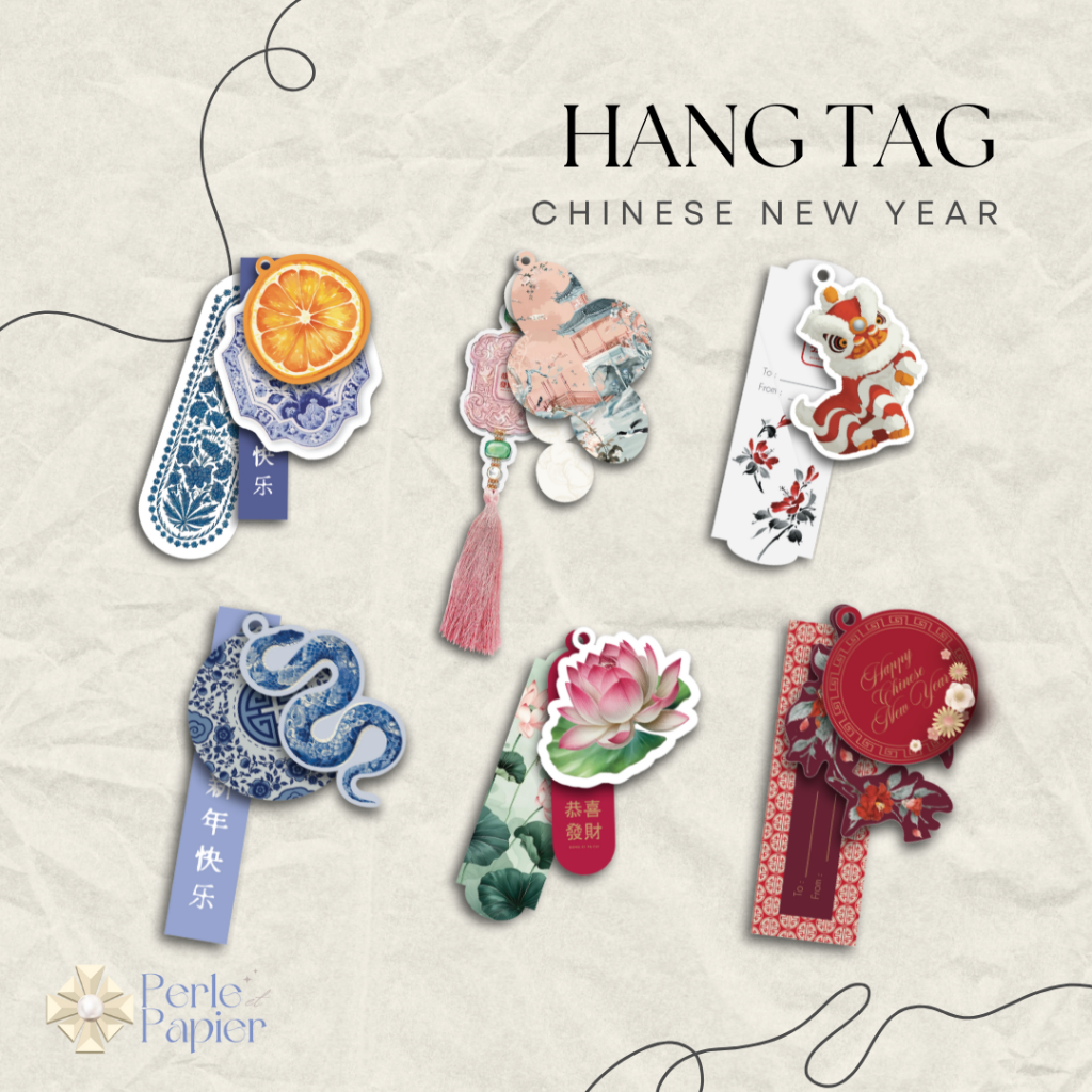 

Hang Tag Imlek / Chinese New Year CNY (10 set)