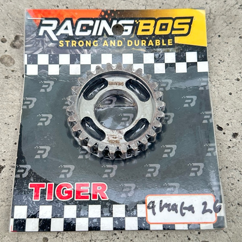 GIGI RASIO TIGER 4 MATA 26 RASIO TIGER RACING HEREX RACING BOS