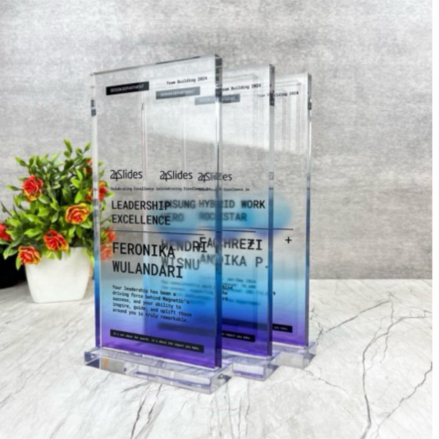 Plakat Akrilik Tebal 8mm Ukuran 20 x 10