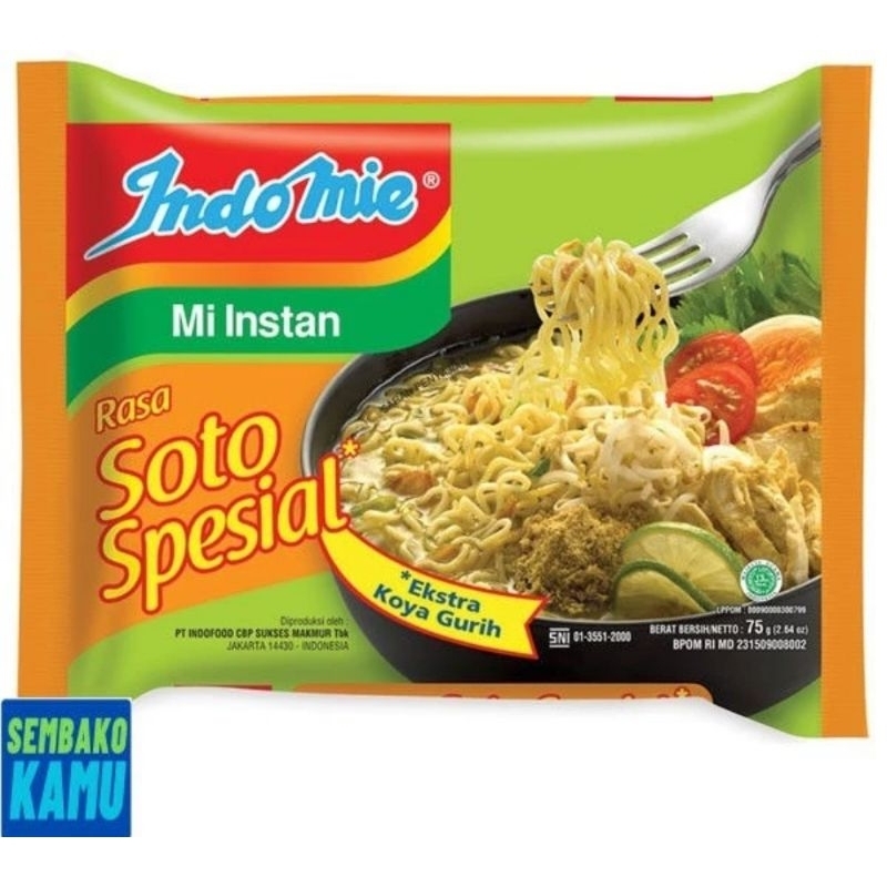 

Indomie Mie Kuah Soto Special 75 Gr
