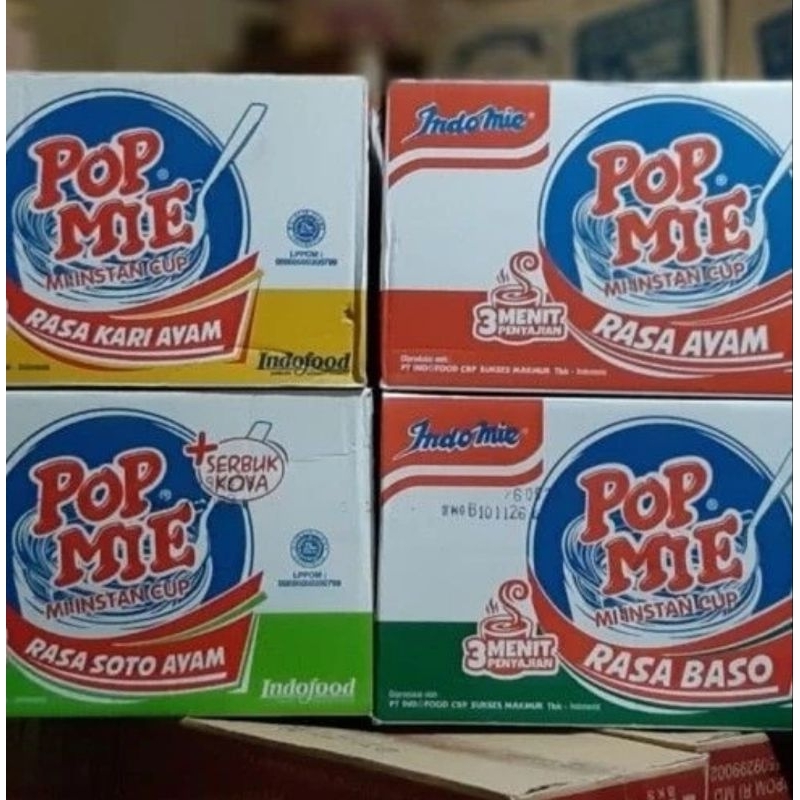 

Pop Mie Mie Instant Cup - 1 Dus Isi 24 Cup