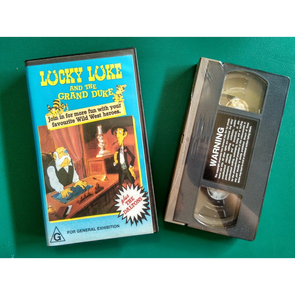 CASSETTE VIDEO VHS LUCKY LUKE (NOS)