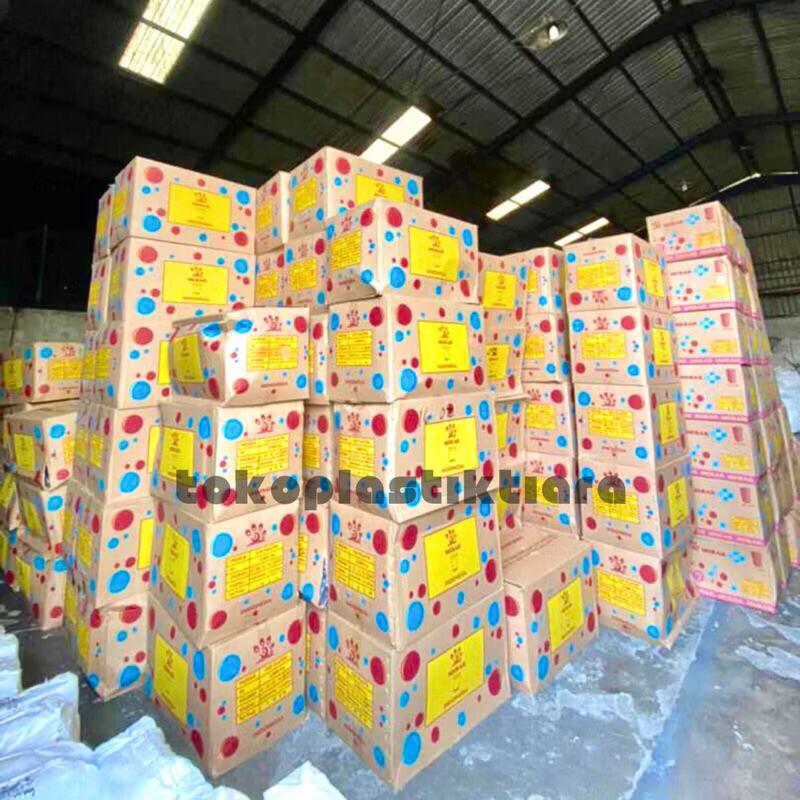 Gelas Plastik Cup 22oz 8gr Merak Tebal Kuat [1karton]