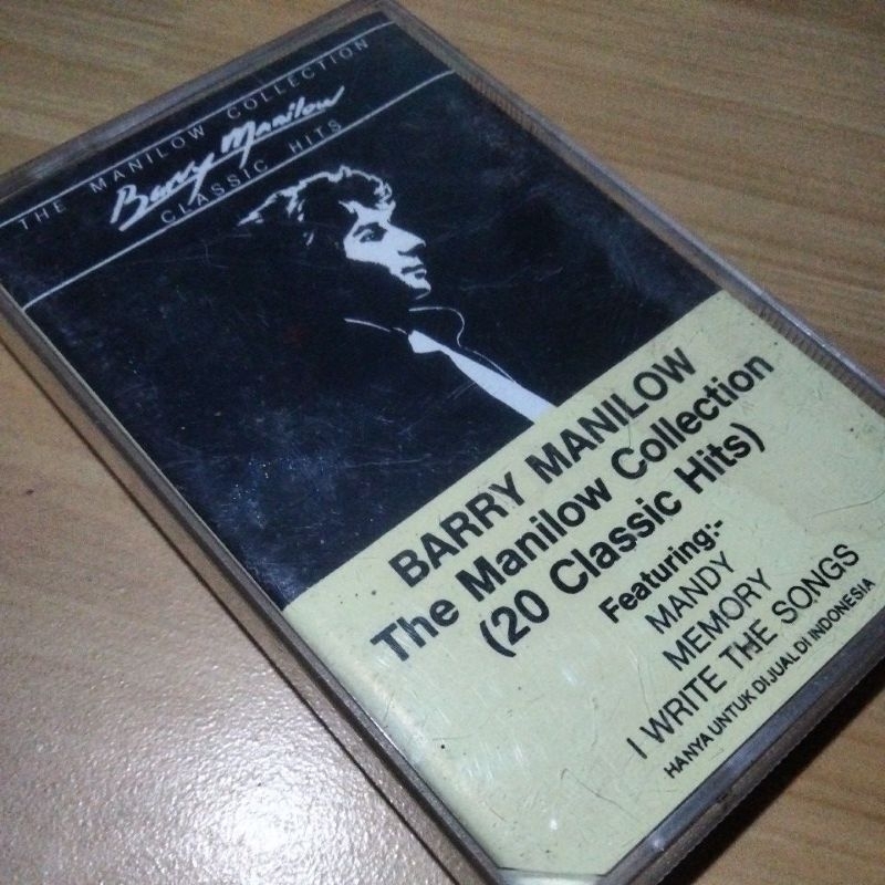 kaset pita full box original"BARRY MANILOW"