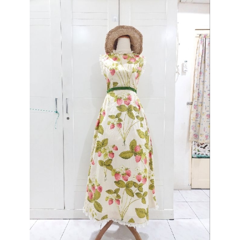 Natural kei frost fros Ichigo vintage dress | Liz lisa kawai kawaii rojita dear my love deary