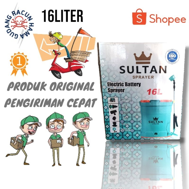 Sprayer/ Tangki Elektrik SULTAN 16 Liter