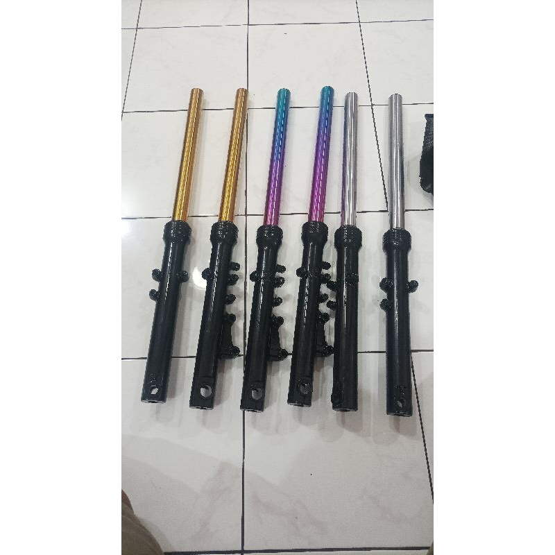 As bottom ninja as gold, rainbow krom harga sepasang