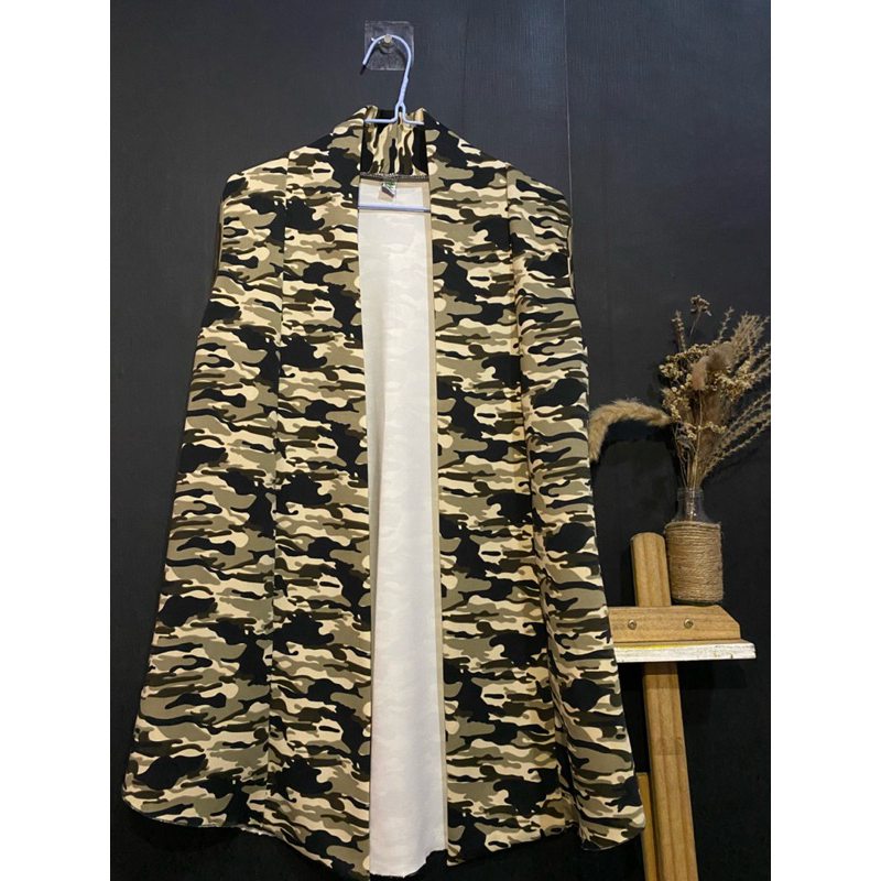 preloved.bytanti - outer wanita loreng tni