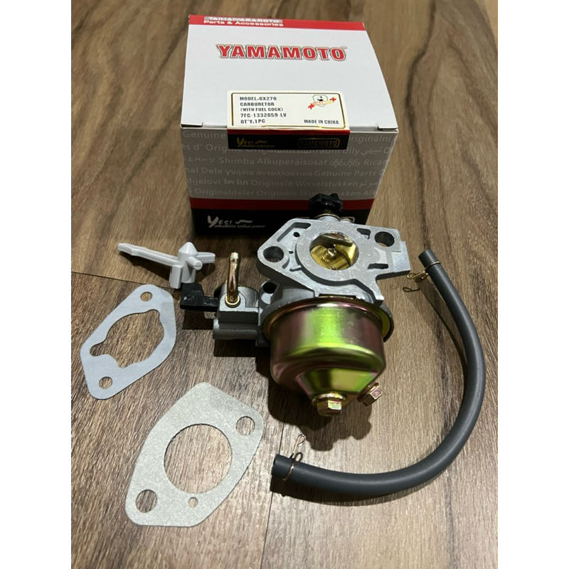 GX240 GX270 Karburator Mesin Penggerak Bensin Ketingting 9Hp 10Hp Yamamoto Original