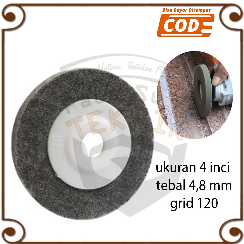 Mata Gerinda poles gosok amplas semir penghalus permukaan datar kramik granit