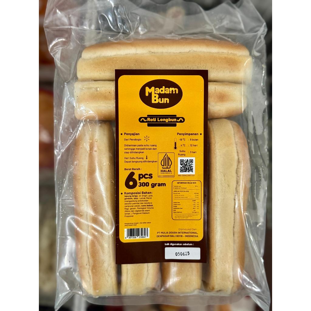 

Madam Bun Hotdog isi 6pcs 300g - Roti Hotdog