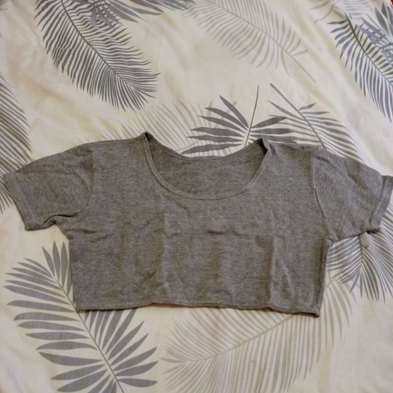 PL Baju croptop /tshirt baju atasan senam/baju senam wanita/baju yoga